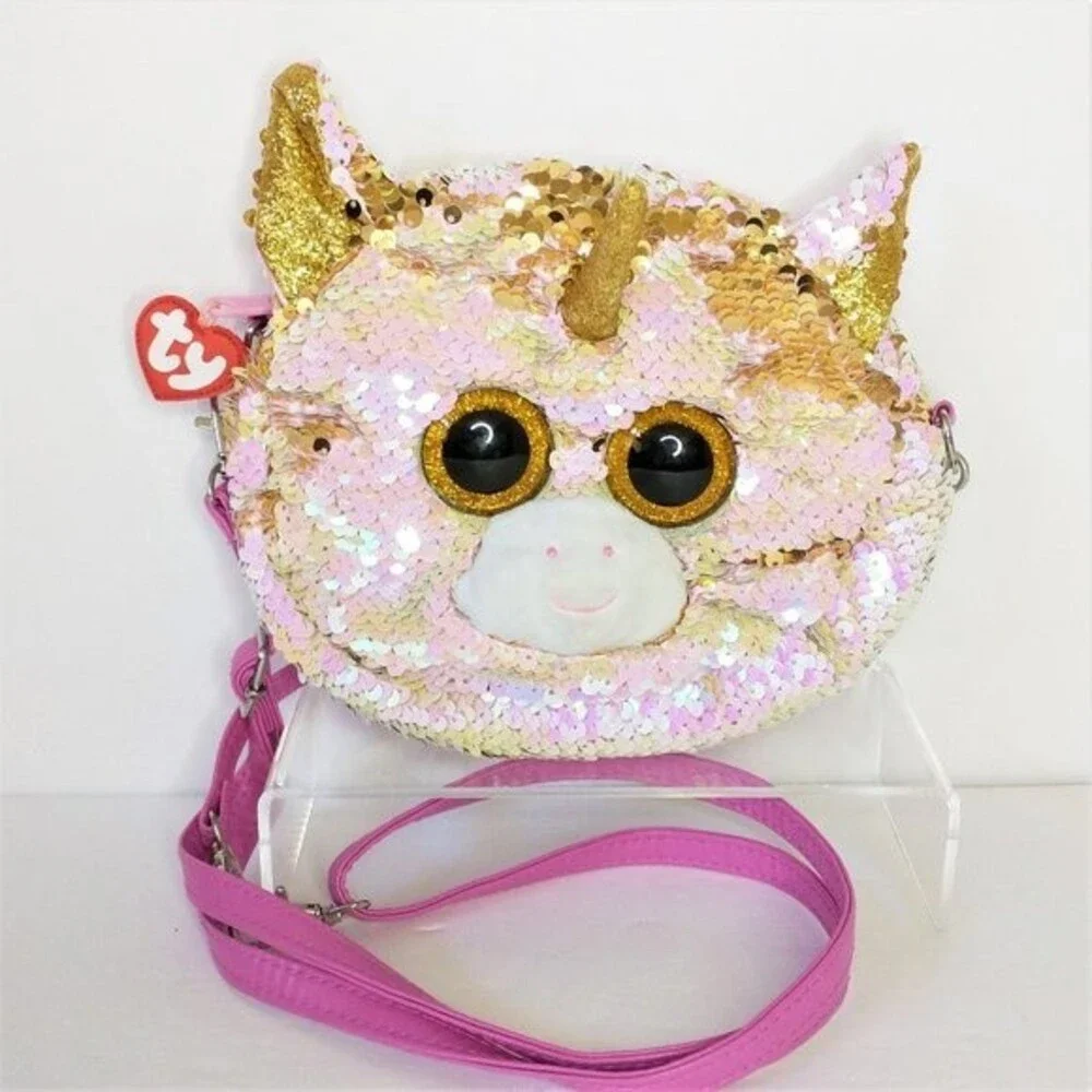 Ty Fantasia Flippy Sequin Unicorn Multi-Strap Bag